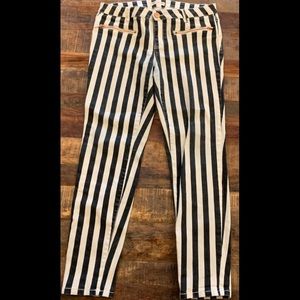 Black and White Striped Love, Fire Pants